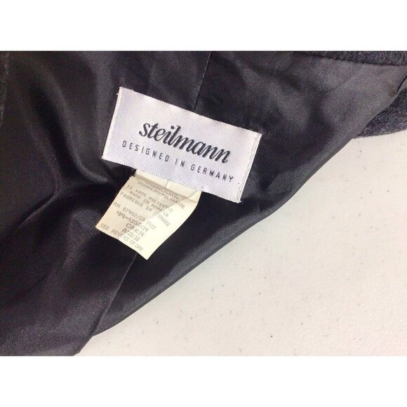 Steilmann Wool Coat Jacket Made in Germany Womens 14 - Picture 7 of 8